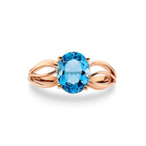 Blue Topaz Ring - Dracakis Jewellers